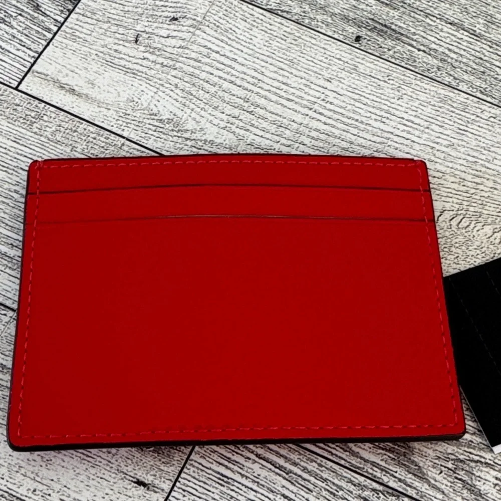 Kate Spade Bridget Red Patent Slim Card Wallet NWT